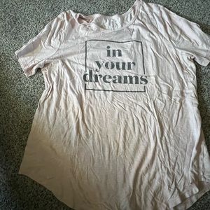 Old Navy In Your Dreams Pink T Shirt Size XL